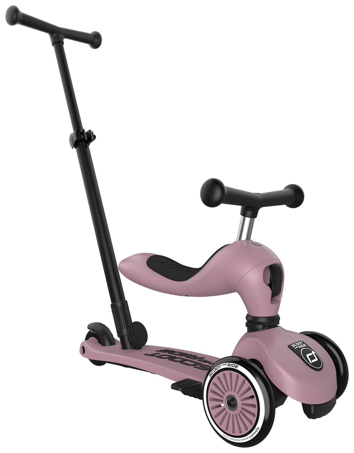 KINDERSCOOTER  - Beere, Trend, Kunststoff (3,1kg) - Scoot and Ride