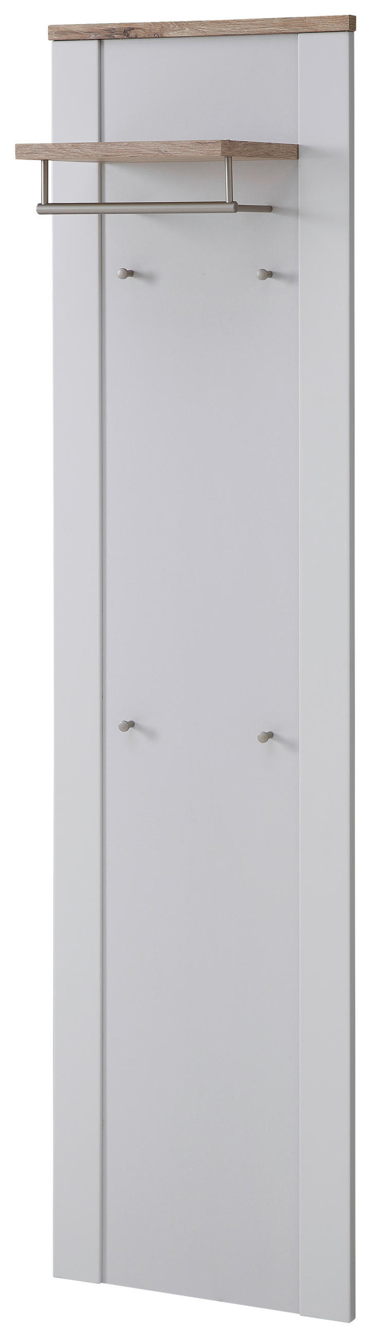 GARDEROBENPANEEL  in 48/188/30 cm  - Eichefarben/Braun, Lifestyle, Holzwerkstoff (48/188/30cm) - MID.YOU