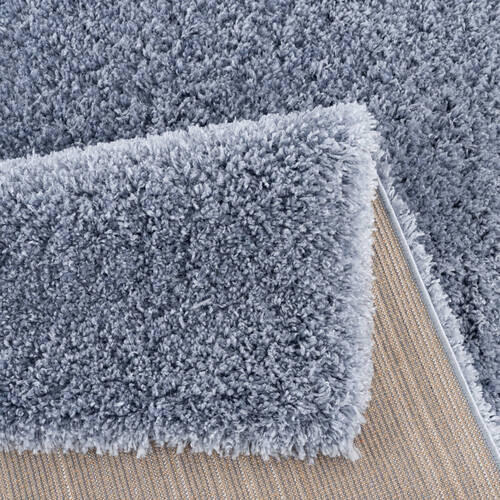 HOCHFLORTEPPICH 60/110 cm Porto Blau  - Blau, KONVENTIONELL, Textil (60/110cm)
