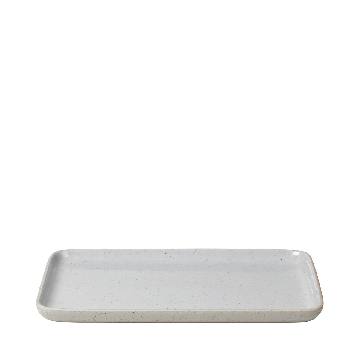 SNACKTELLER Grau, Beige  - Beige/Grau, Design, Keramik (21/15/1,3cm) - Blomus
