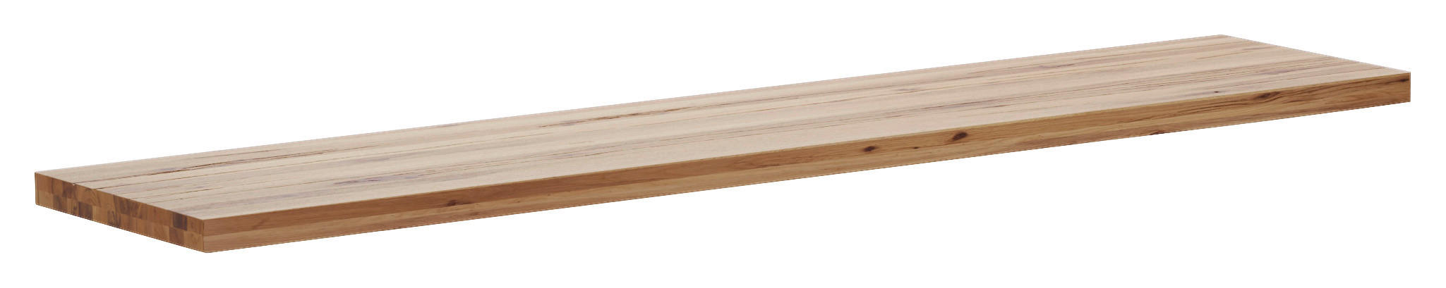 SITZBANKPLATTE in  - Wildeiche, Design, Holz (200/6/40cm) - Waldwelt