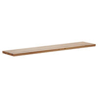 SITZBANKPLATTE in  - Wildeiche, Design, Holz (200/6/40cm) - Waldwelt