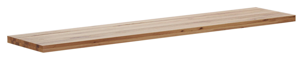 SITZBANKPLATTE in  - Wildeiche, Design, Holz (200/6/40cm) - Waldwelt
