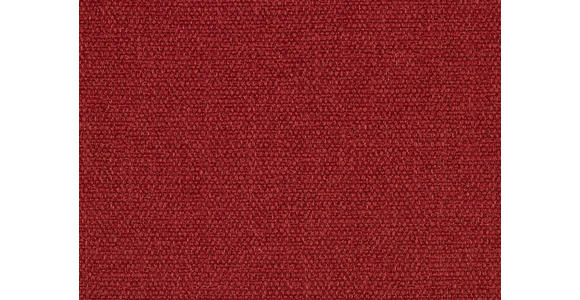 LIEGE in Webstoff Rot  - Chromfarben/Rot, KONVENTIONELL, Kunststoff/Textil (217/85/104cm) - Venda