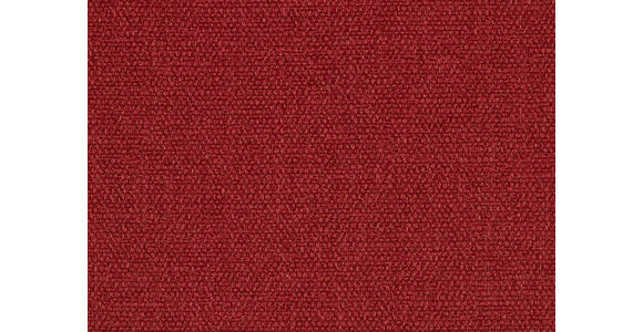 HOCKER in Textil Rot  - Rot/Schwarz, Design, Kunststoff/Textil (55/45/55cm) - Novel