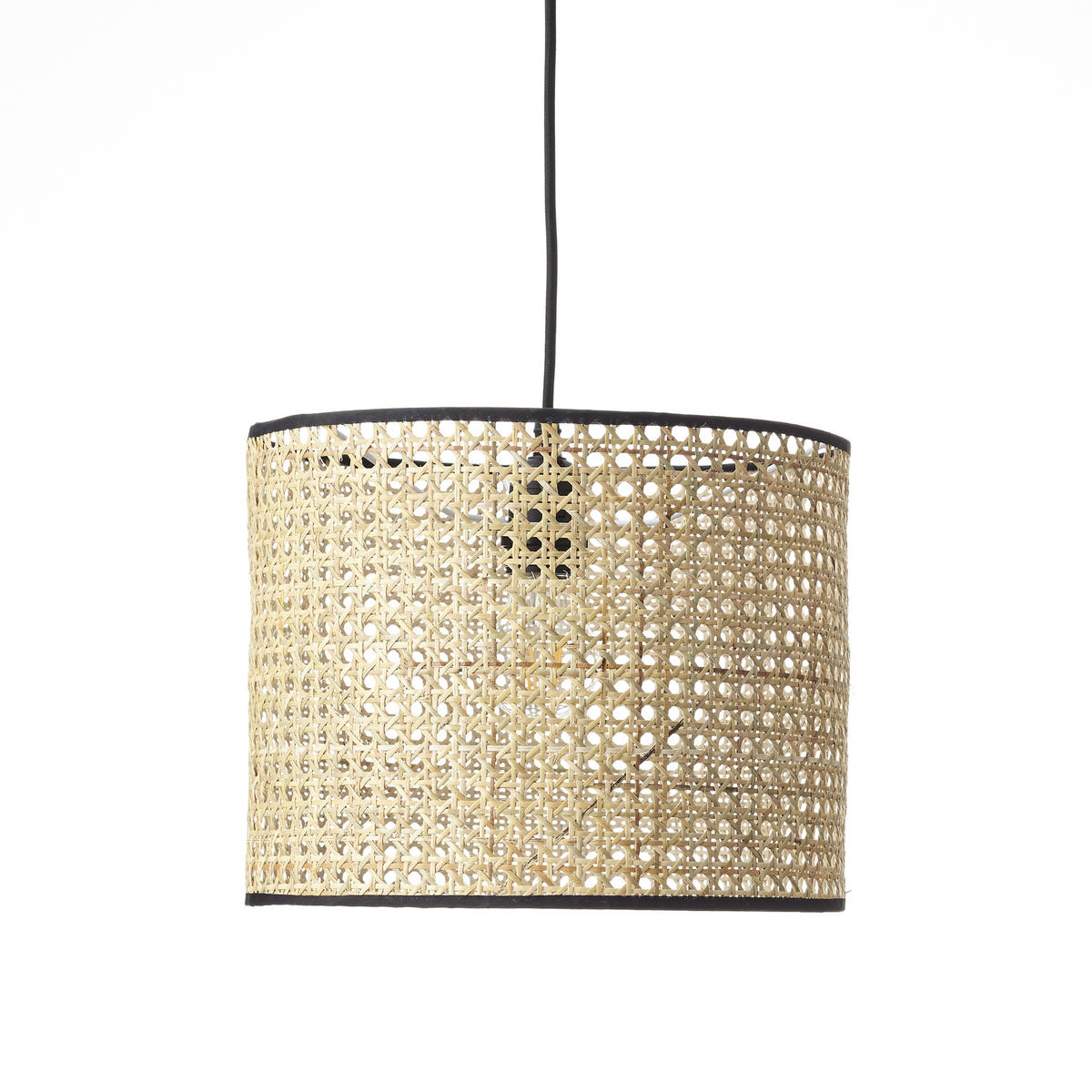 HÄNGELEUCHTE 30/174 cm    - Naturfarben, Natur, Holz/Metall (30/174cm) - Brilliant