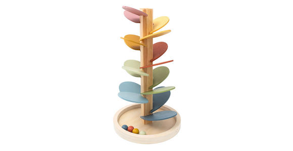 KUGELBAHN Klangbaum - Multicolor/Naturfarben, Basics, Holz/Holzwerkstoff (22/22/37cm) - My Baby Lou