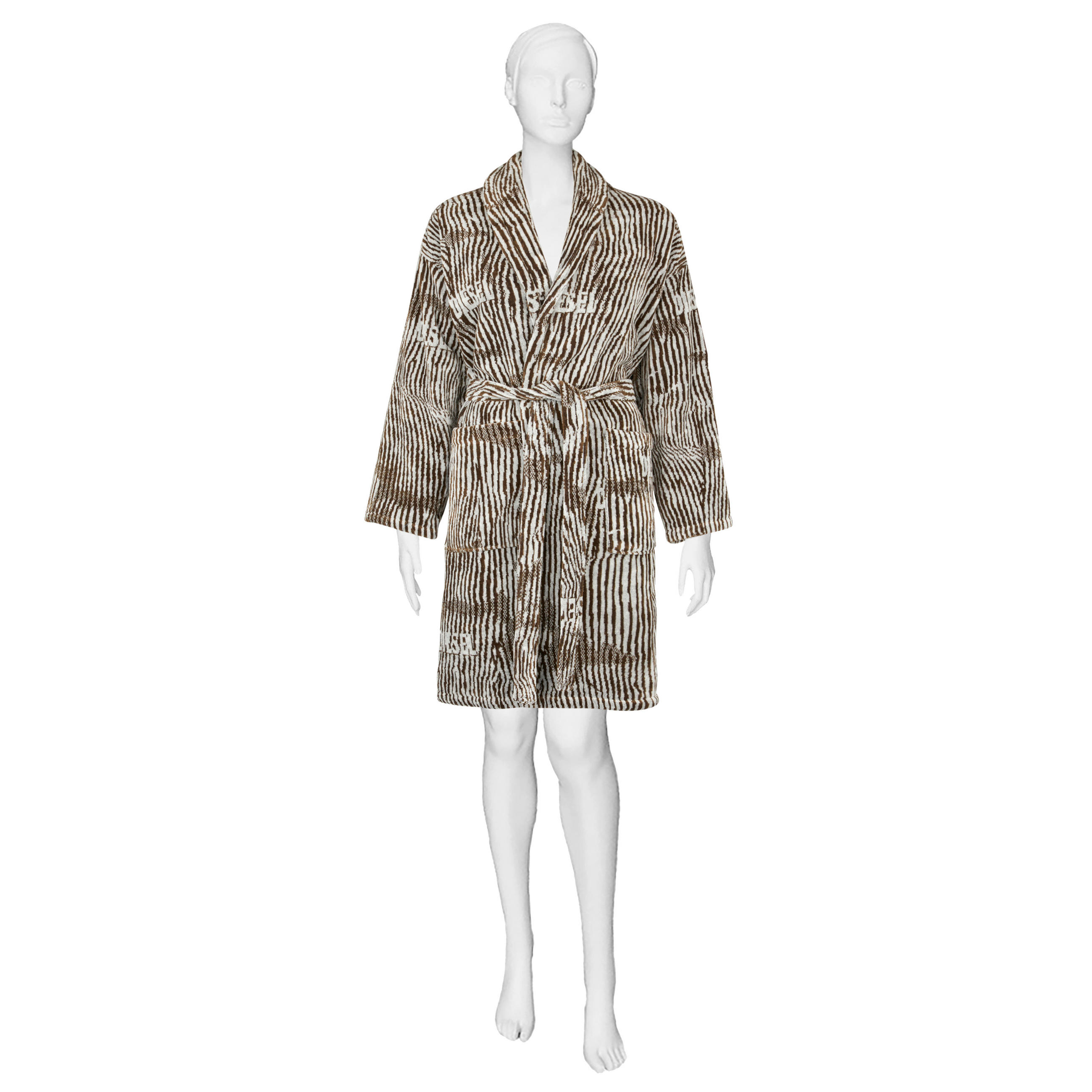 Diesel Bademantel Diesel 2023 Braun