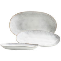 SERVIERPLATTE - Weiß, Basics, Keramik (39/24,5/10cm) - Mäser