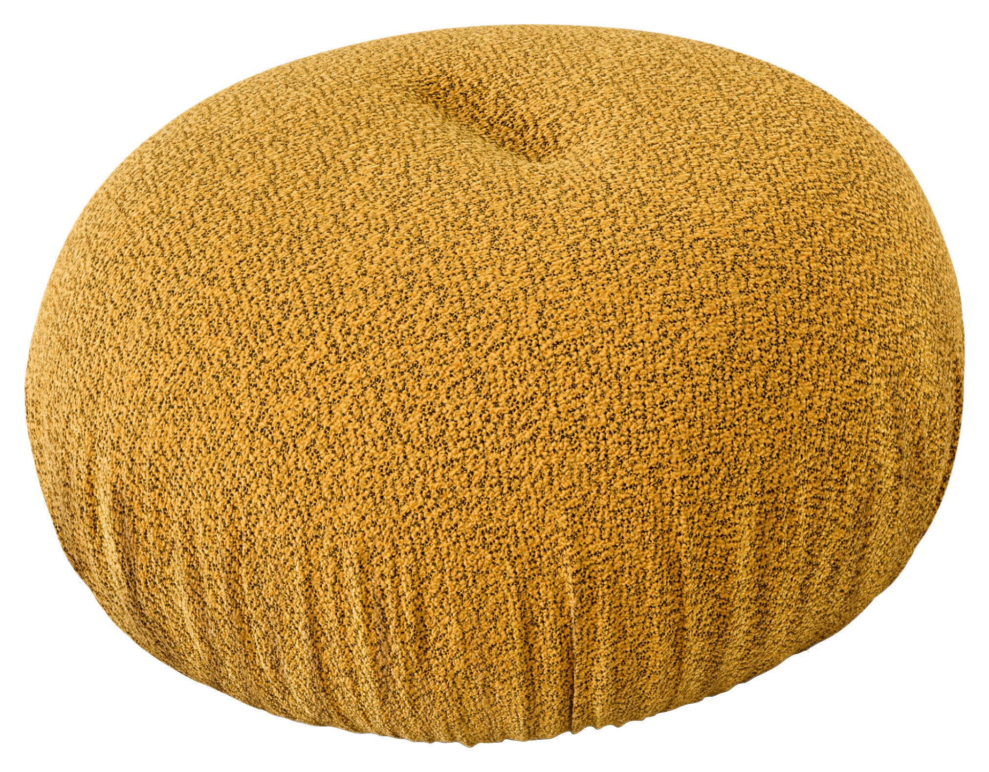 HOCKER in Textil Currygelb - Currygelb, Trend, Textil (66/36/66cm) - Bretz