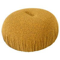 HOCKER in Textil Currygelb  - Currygelb, Trend, Textil (66/36/66cm) - Bretz