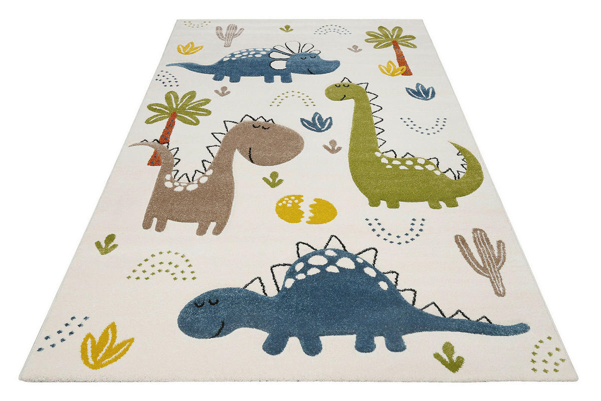 KINDERTEPPICH 160/230 cm Dino & Friends Dinosaurier  - Multicolor, Design, Textil (160/230cm)