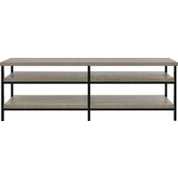 LOWBOARD Elmwood  in 153/50/45 cm  - Eichefarben/Schwarz, Design, Holzwerkstoff (153/50/45cm) - MID.YOU