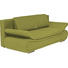 SCHLAFSOFA Grün - Chromfarben/Grün, Design, Textil/Metall (210/84/90cm) - NOVEL