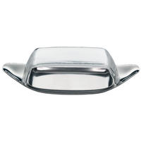 BUTTERDOSE Metall, Kunststoff  - Klar/Edelstahlfarben, Basics, Kunststoff/Metall (22/11/5cm) - WMF