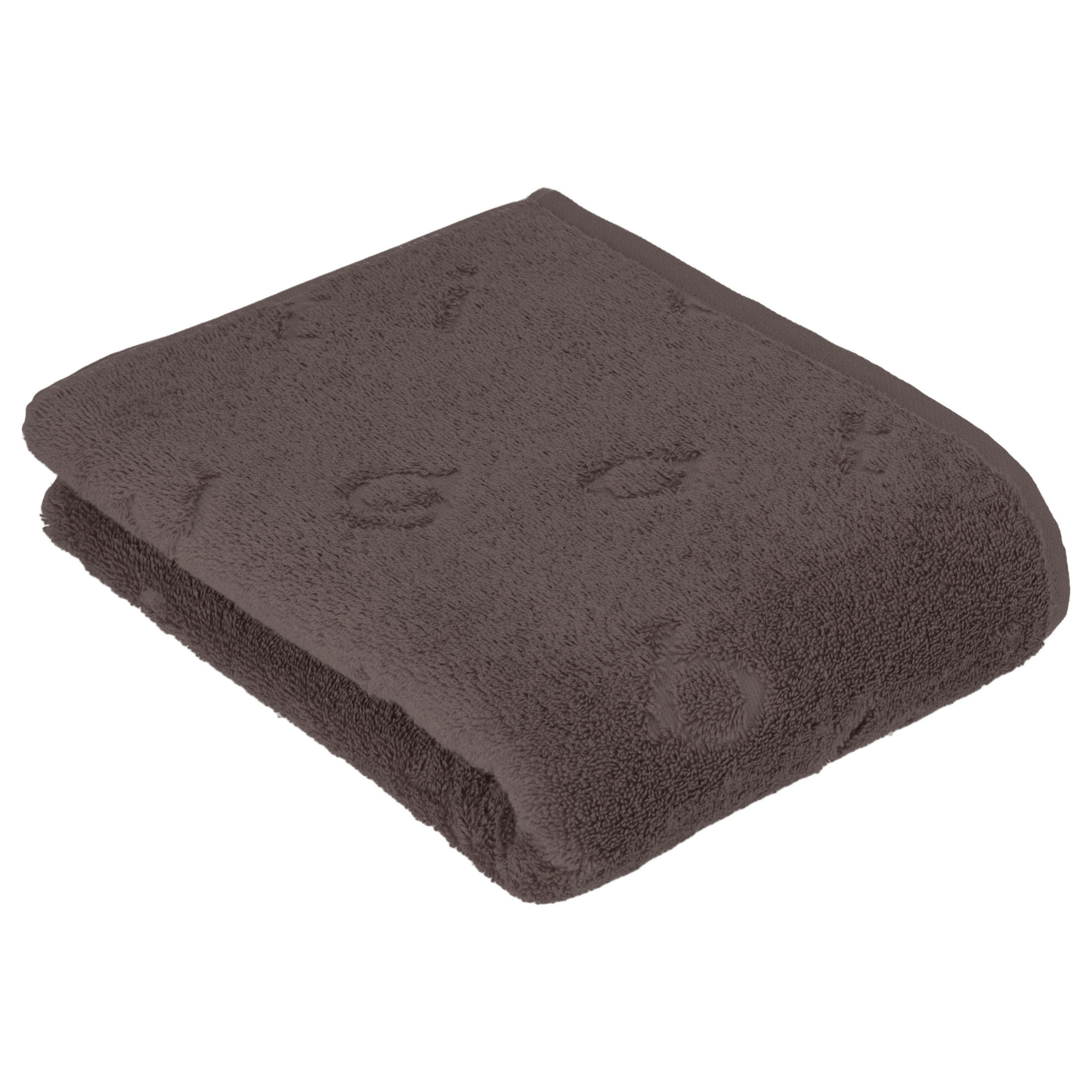 DUSCHTUCH 67/140 cm Trentino  - Braun, Basics, Textil (67/140cm) - Vossen