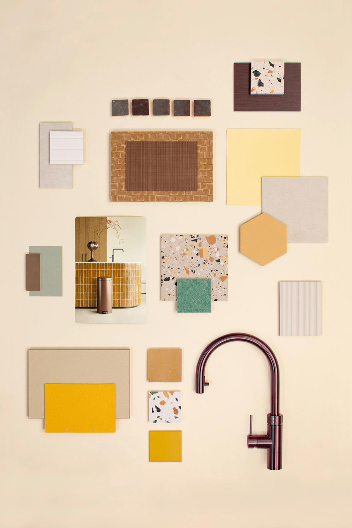 KOŠ S NOŽNOM PAPUČICOM  30 l  New Icon  - brončane boje/antracit, Basics, metal/plastika (29,3/67,9/38cm) - Brabantia
