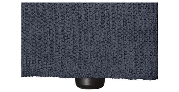 SCHLAFSOFA in Webstoff Dunkelblau  - Schwarz/Dunkelblau, KONVENTIONELL, Kunststoff/Textil (224/90/107cm) - Carryhome