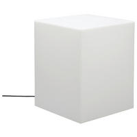 VENKOVNÍ LED SVÍTIDLO  - bílá, Design, plast (43/55cm) - Newgarden