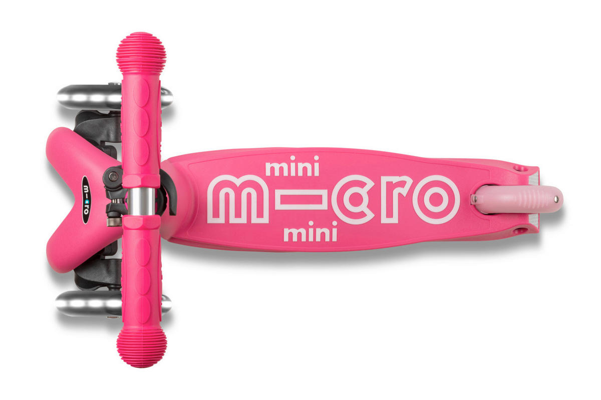 KINDERSCOOTER Mini Deluxe  - Pink, Basics, Kunststoff (55/26,5/49-67cm)