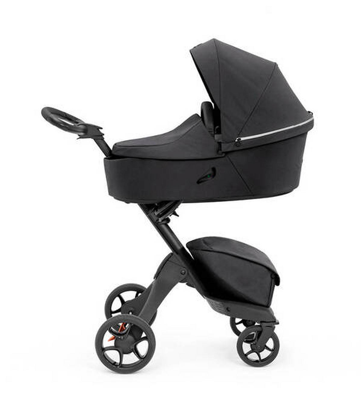 TVRDA KORPA ZA KOLICA - crna, Trendi, tekstil/plastika (87/48/16cm) - Stokke