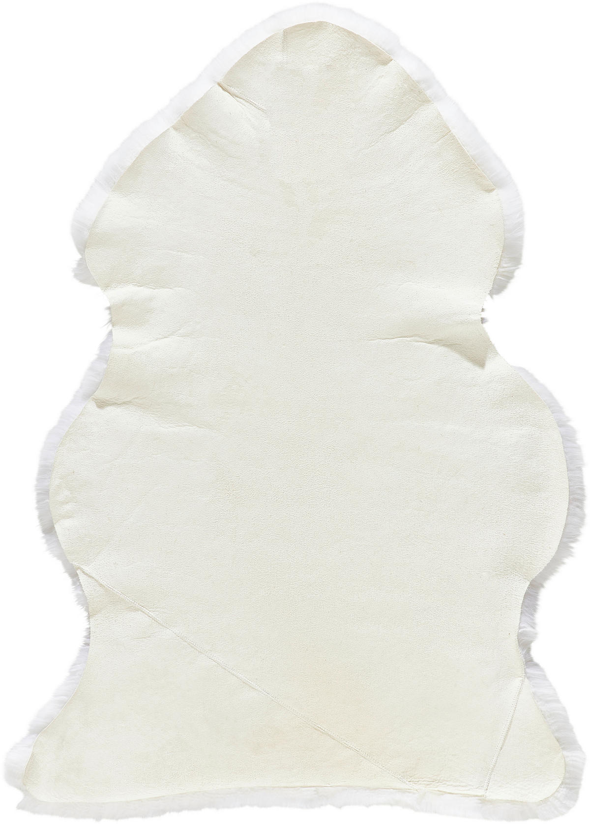 OVČÍ KOŽEŠINA, 60/90 cm, bílá - bílá, Trend, kožešina (60/90cm) - Linea Natura