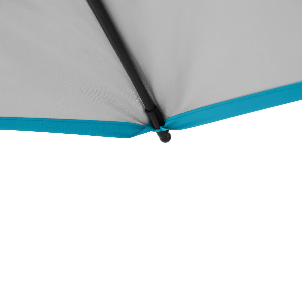 NAPERNYŐ  200/238 cm  - világoskék/antracit, Konventionell, textil/fém (200/238cm)