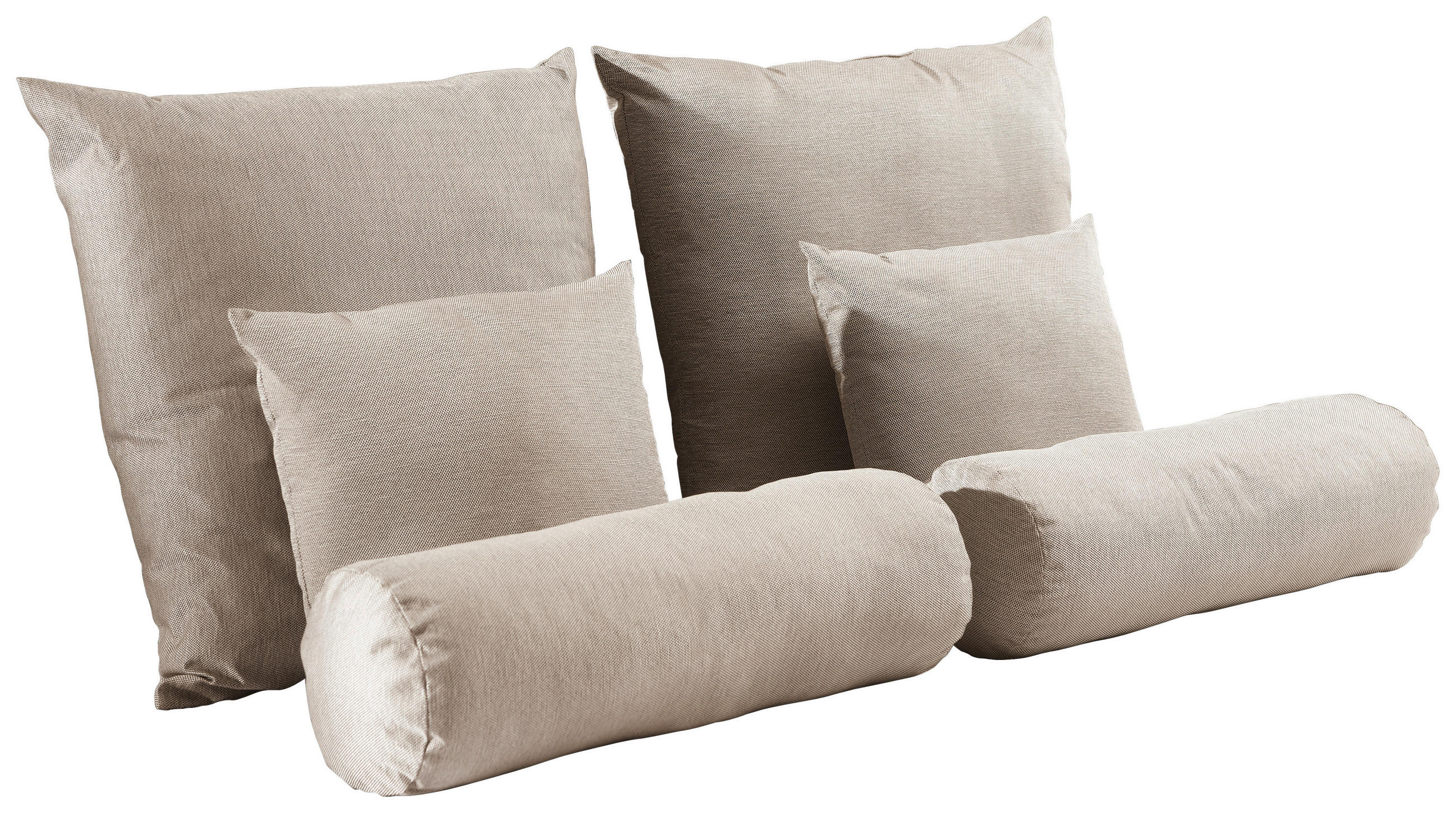 KISSENSATZ 6-teilig  - Beige, Design, Textil - Boxxx
