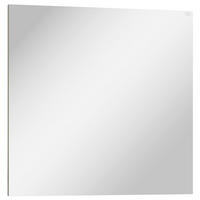 SPIEGEL 63,6/63,6/5,1 cm    in quadratisch  - Eichefarben, Design, Glas/Holz (63,6/63,6/5,1cm) - Voglauer