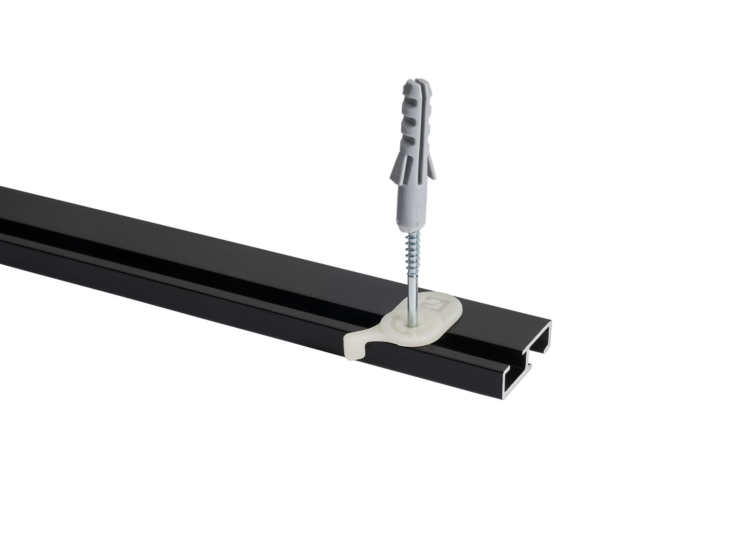 STROPNÝ DRŽIAK - biela, Basics, kov (2,5/0,7/0,5cm) - Homeware