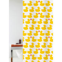 DUSCHVORHANG Happy Spring 180/200 cm  - Gelb, Basics, Kunststoff (180/200cm) - Grund
