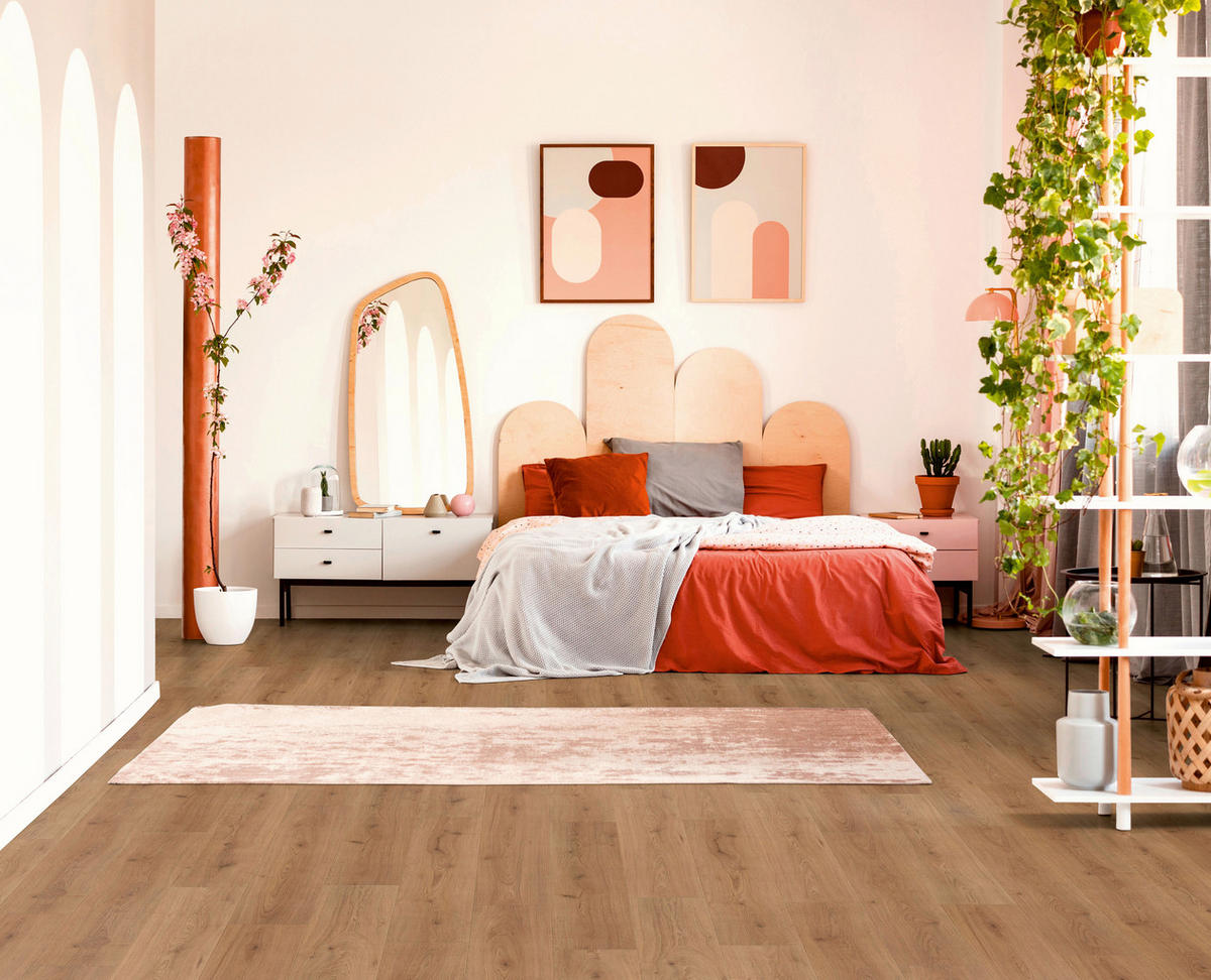 LAMINATBODEN Superior Advanced  - Eichefarben, KONVENTIONELL, Holz (138.0/19.3/0.8cm)