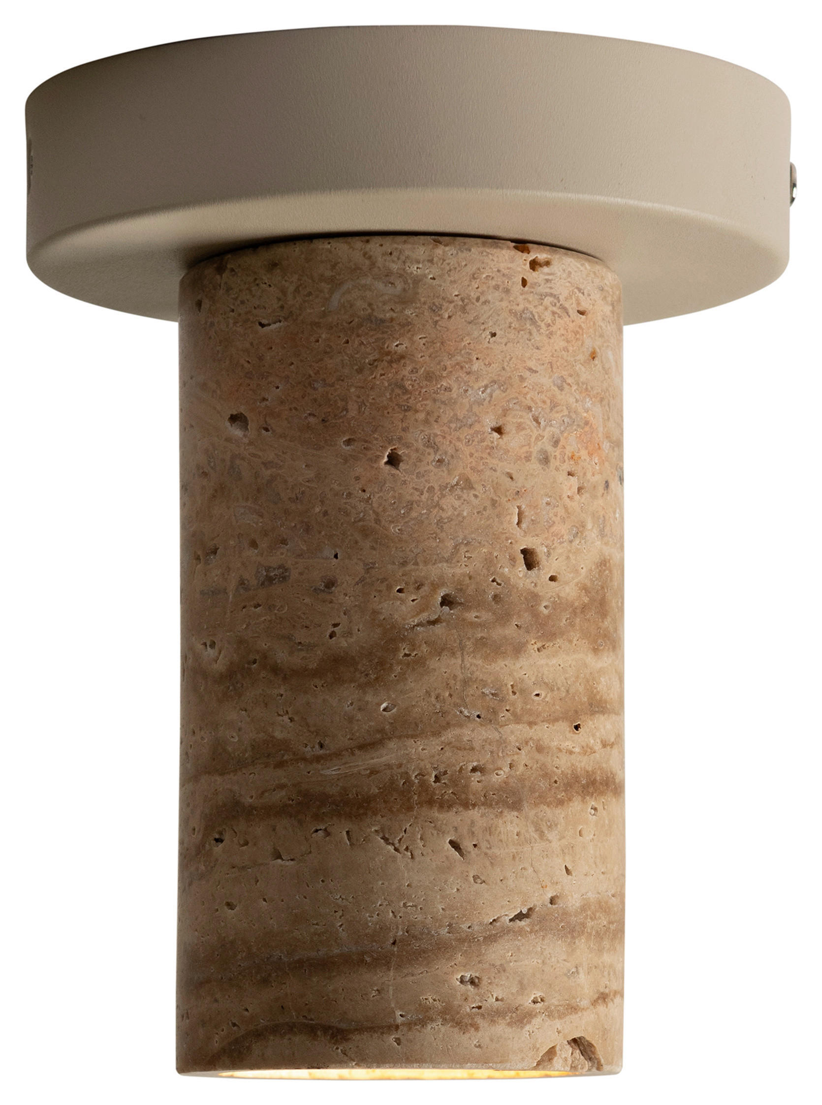 TAKLAMPA It's about RoMi 12/15 cm  - sandfärgad, Design, metall/sten (12/15cm) - It's about Romi