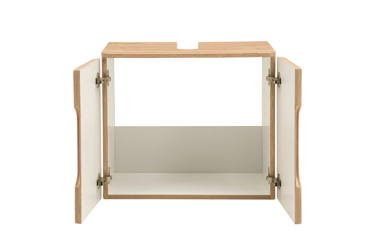WASCHBECKENUNTERSCHRANK 61/53/35 cm  - Wildeiche, KONVENTIONELL, Holzwerkstoff (61/53/35cm) - Xora