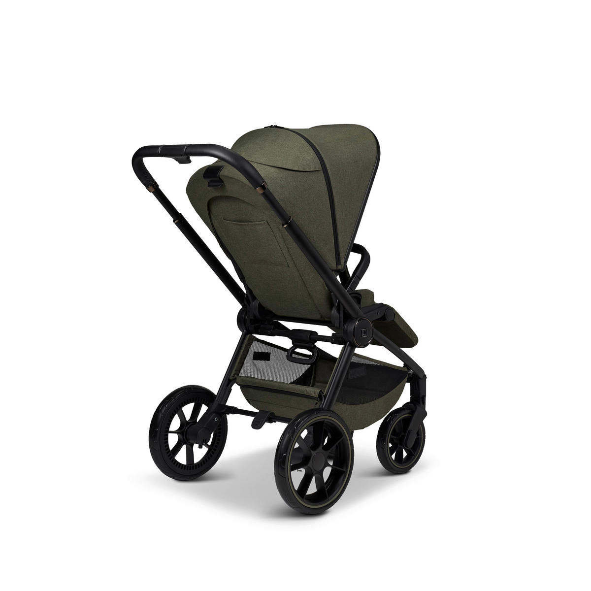 KIŠOBRAN KOLICA  Sport  - maslinasto zelena/crna, Basics, tekstil (95/57/105cm) - Moon