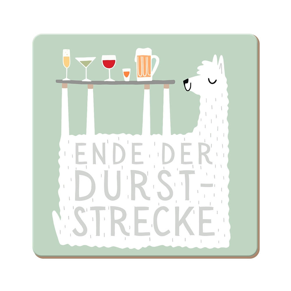 UNTERSETZER Holzwerkstoff  - Basics, Holzwerkstoff (9,5/9,5cm)