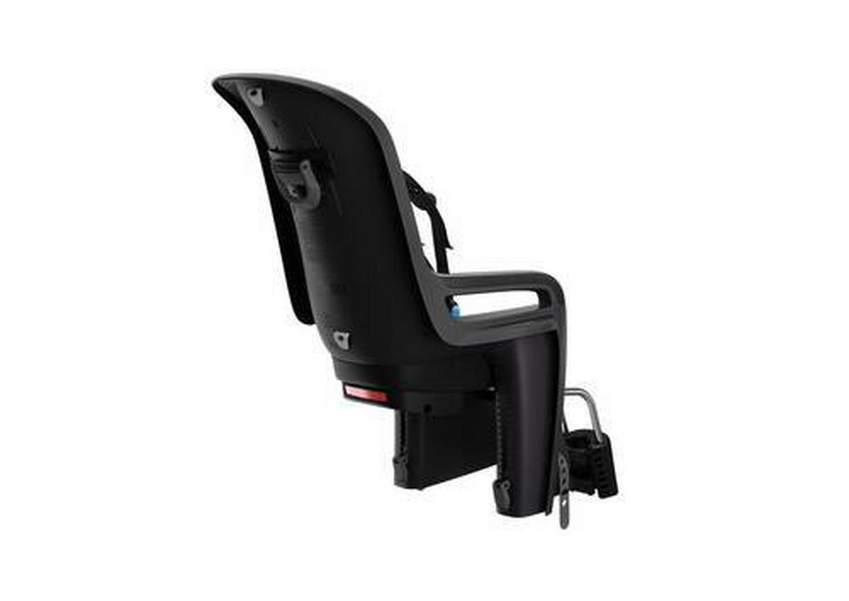 FAHRRADKINDERSITZ - Dunkelgrau/Hellgrau, Basics, Kunststoff/Textil (82/45/40cm) - Thule