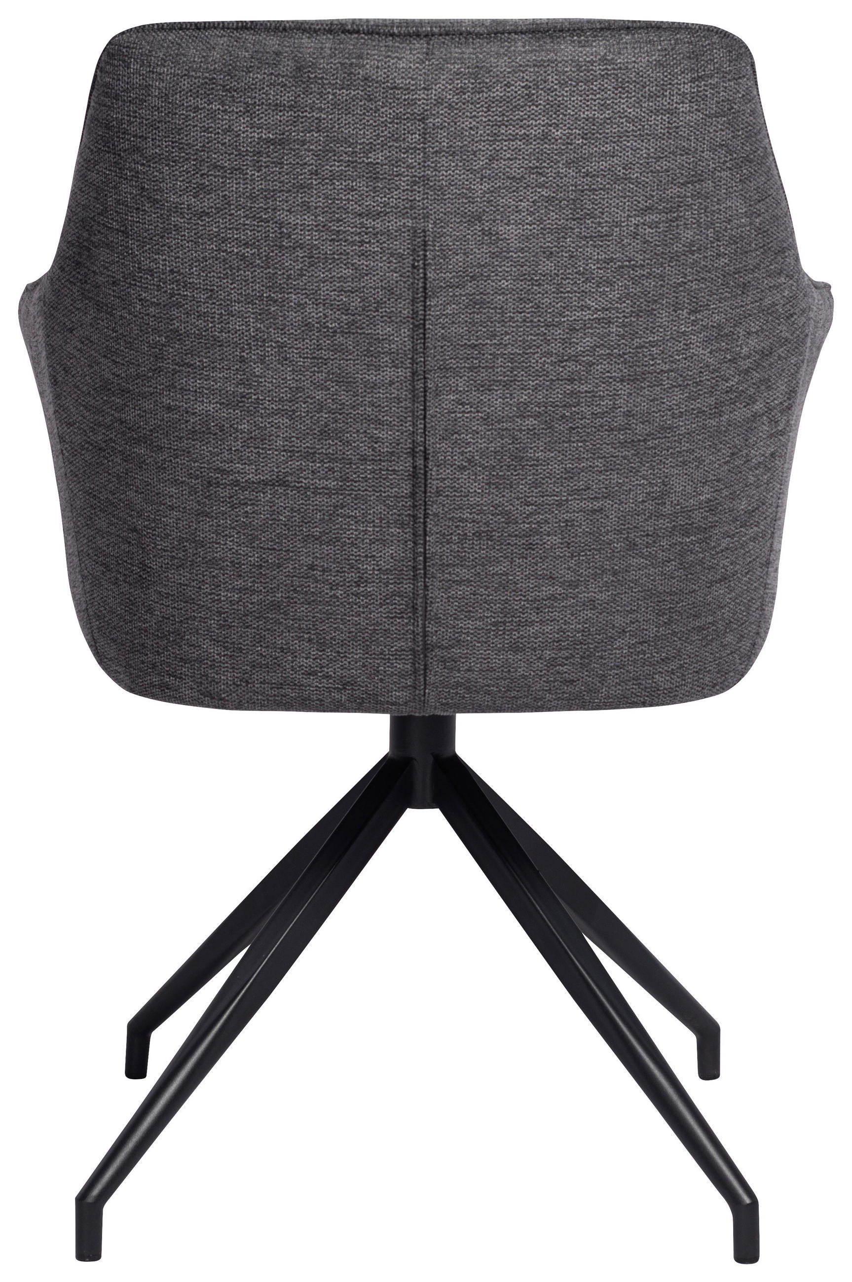 NASLANJAČ, les, kovina, tekstil siva  - siva/črna, Design, kovina/tekstil (61/84/62cm) - Novel