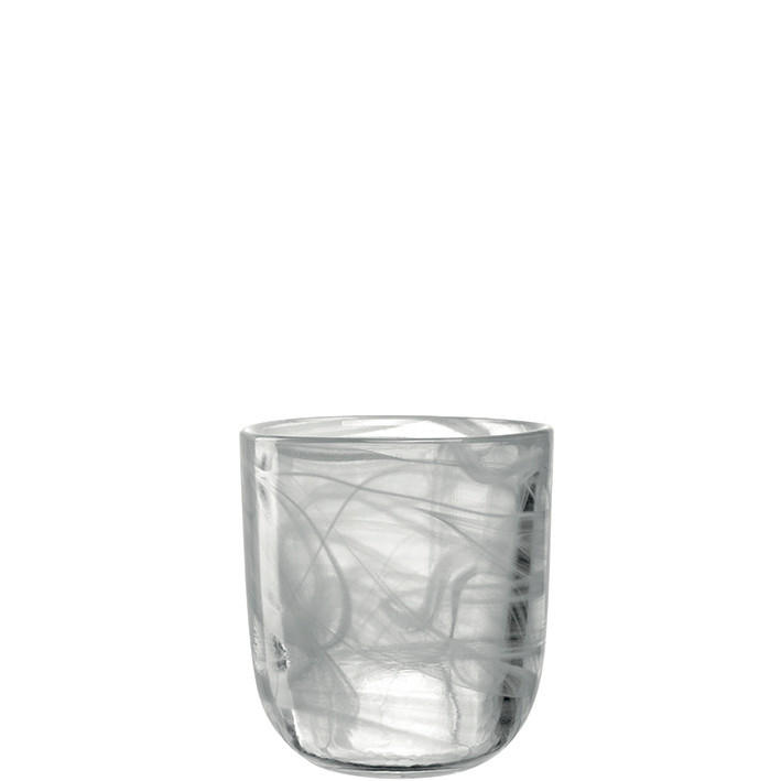 ČAŠA ZA LUČICE SALERNO  - bijela, Basics, staklo (10,00/11,50/10,00cm) - Leonardo