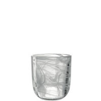 ČAŠA ZA LUČICE SALERNO  - bijela, Basics, staklo (10,00/11,50/10,00cm) - Leonardo