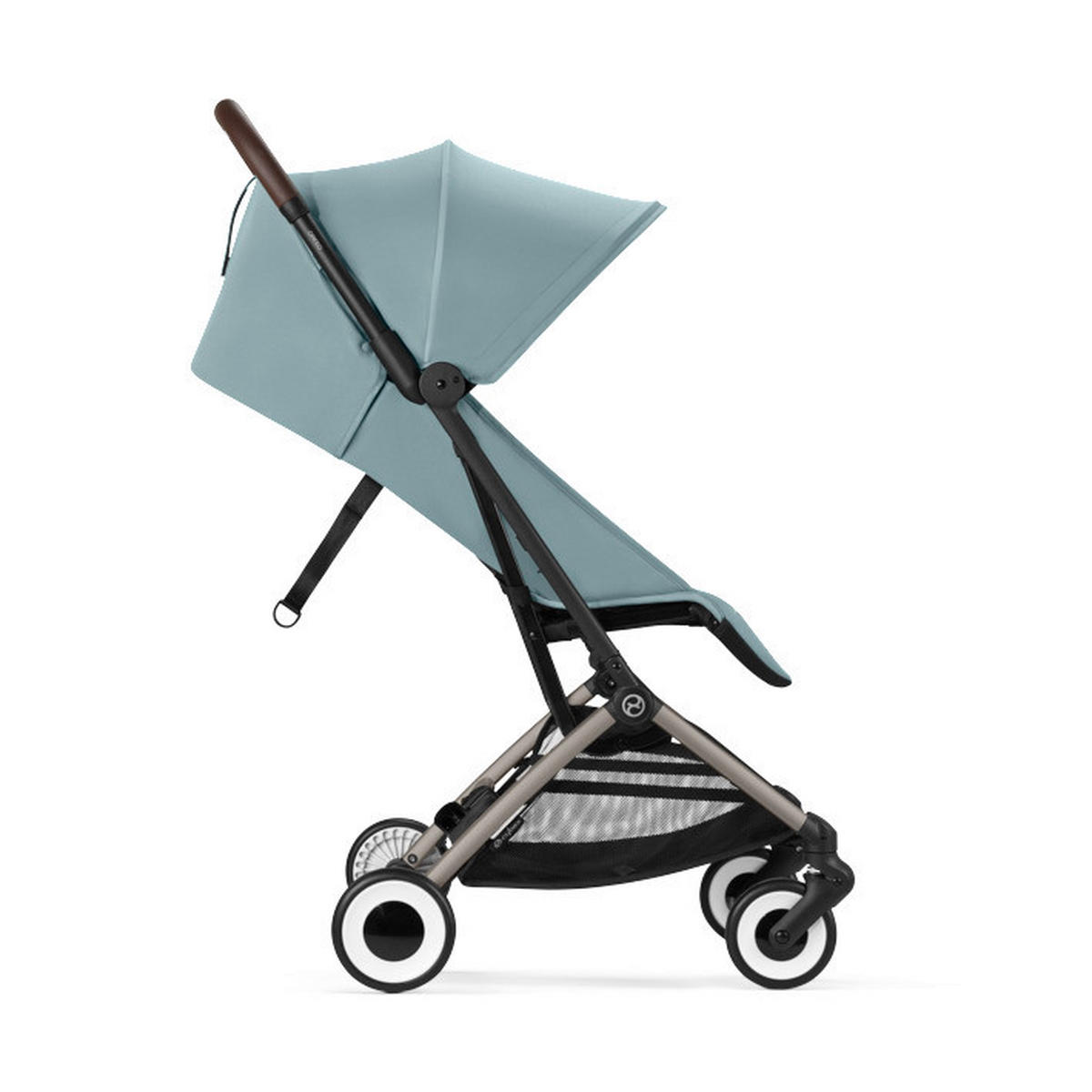 KIŠOBRAN KOLICA  Orfeo  - plava/taupe, Basics, tekstil/plastika (77/52/102cm) - Cybex