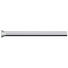 DUSCHVORHANGSTANGE Alufarben, Weiß - Alufarben/Weiß, Basics, Metall (125-220cm) - SPIRELLA