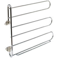 KRAWATTENHALTER 32/27/6 cm  - Chromfarben, Metall (32/27/6cm) - home24