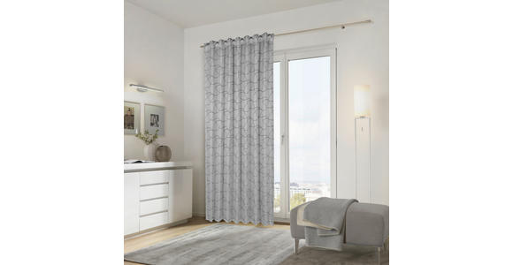 FERTIGVORHANG blickdicht  - Silberfarben, KONVENTIONELL, Textil (140/245cm) - Dieter Knoll