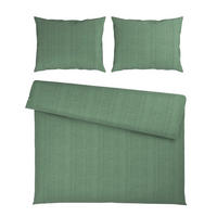 POSTELJNINA Mavie 200/200 cm saten zelena  - zelena, Konvencionalno, tekstil (200/200cm) - Esposa
