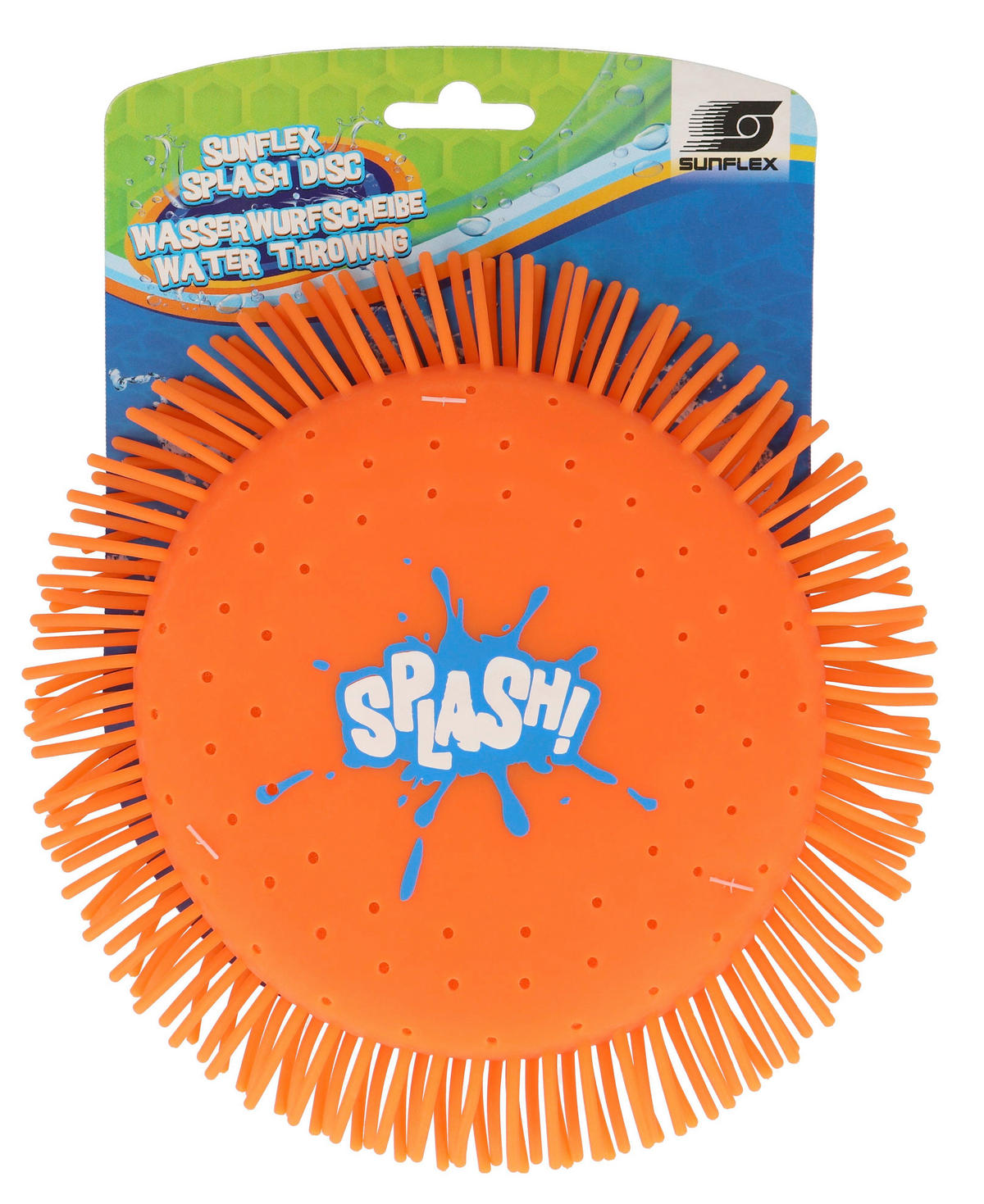 WURFSCHEIBE Gelb, Orange  - Gelb/Orange, Basics, Kunststoff (17cm) - sunflex