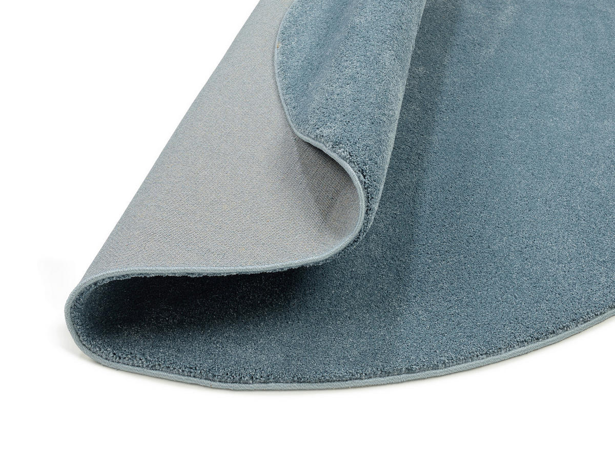 WEBTEPPICH 120 cm Blau  - Blau, Basics, Textil (120cm) - Novel