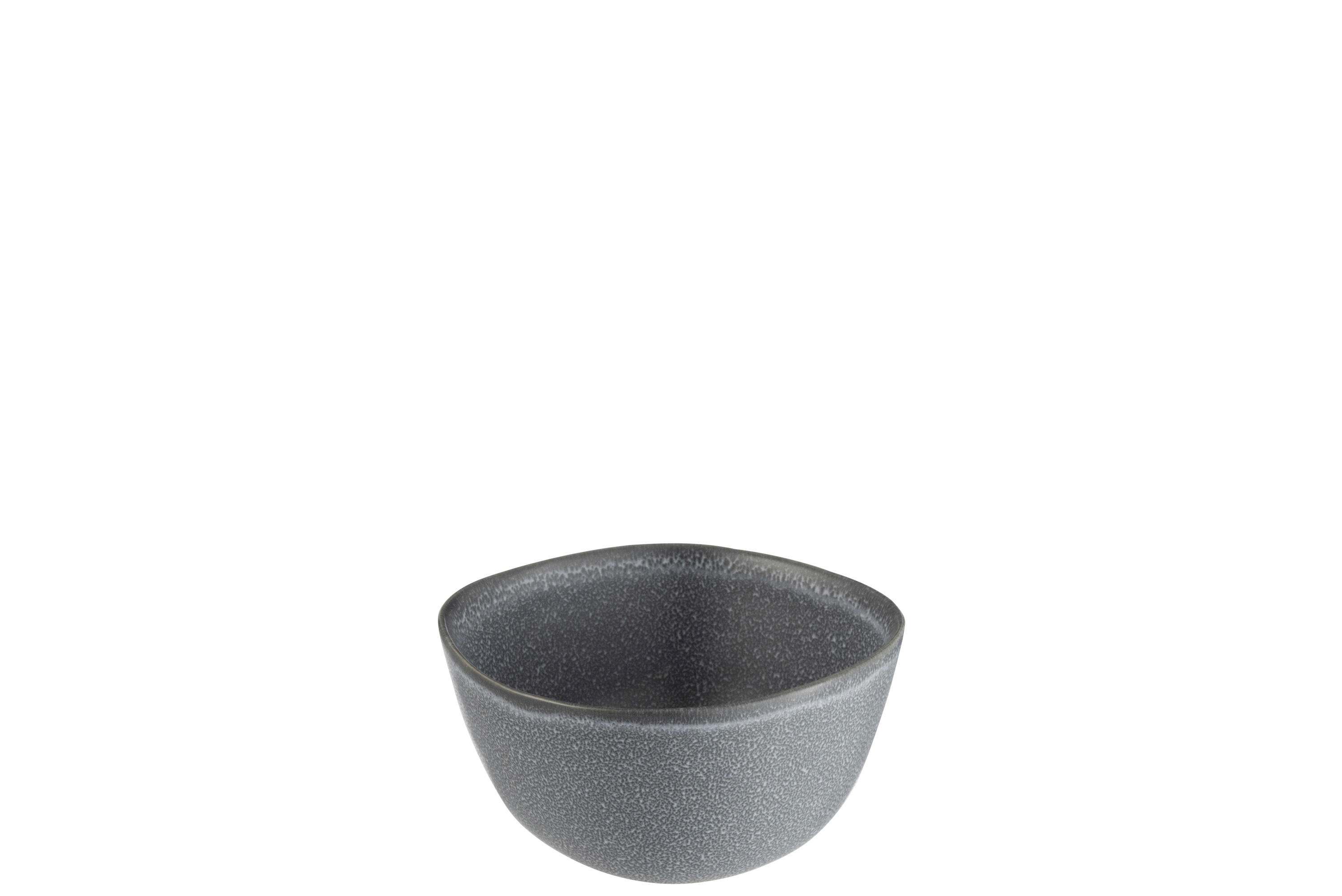 SCHÜSSELSET Keramik Steinzeug 6-teilig  - Graphitfarben, Basics, Keramik (12/12/6cm)
