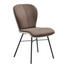 STUHL in Metall, Textil, Leder Anthrazit, Taupe, Hellbraun - Taupe/Hellbraun, Design, Leder/Textil (48/91/61cm) - Bert Plantagie STUHL in Metall, Textil, Leder Anthrazit, Taupe, Hellbraun - Taupe/Hellbraun, Design, Leder/Textil (48/91/61cm) - Bert Plantagie