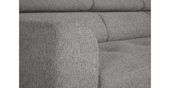 ECKSOFA in Webstoff Taupe 280/205 cm - Taupe/Schwarz, Design, Textil/Metall (280/205cm) - Xora